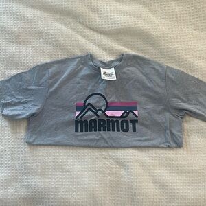 Marmot Gray Graphic T-Shirt